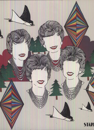 the album cover for Starfucker (STRFKR) - Starfucker [White Vinyl]