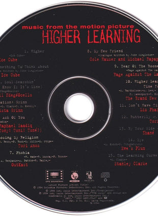 Various : Higher Learning: Music From The Motion Picture (CD, Album)