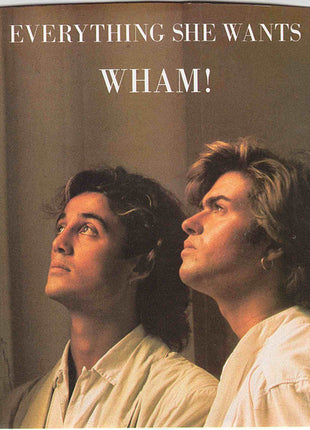 Wham! : Everything She Wants  (7", Single, Styrene, Car)