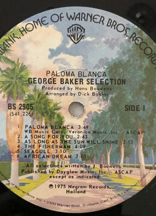 George Baker Selection : Paloma Blanca (LP, Album, Los)