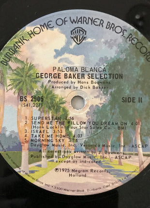 George Baker Selection : Paloma Blanca (LP, Album, Los)