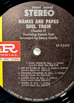 The Classics IV : Mamas And Papas/Soul Train (LP, Album)