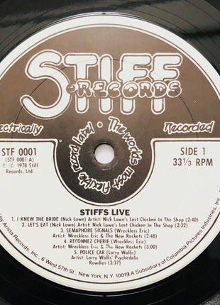 Various : Stiffs Live (LP, Pit)