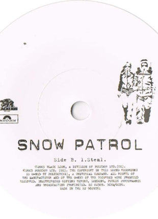 Snow Patrol : Spitting Games (7", Single, Whi)