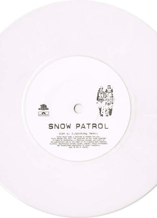 Snow Patrol : Spitting Games (7", Single, Whi)