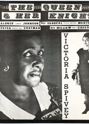 Victoria Spivey With Lonnie Johnson (2), Little Brother Montgomery, Memphis Slim, Sonny Greer : The Queen And Her Knights (LP, Album)