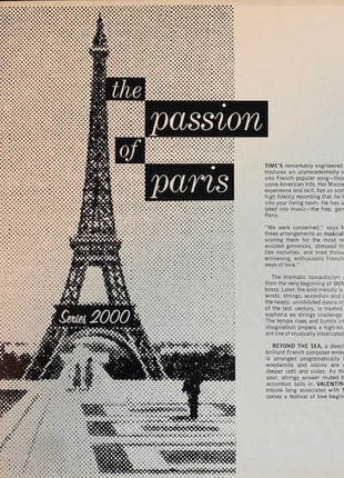 Hal Mooney And His Orchestra : The Passion Of Paris (LP, Album, Mono, gat)