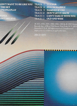 The Alan Parsons Project : The Best Of The Alan Parsons Project (CD, Comp, Club, RE, RM, Las)