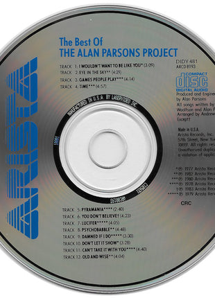 The Alan Parsons Project : The Best Of The Alan Parsons Project (CD, Comp, Club, RE, RM, Las)