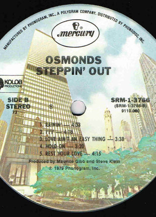 The Osmonds : Steppin' Out (LP, Album, Gat)