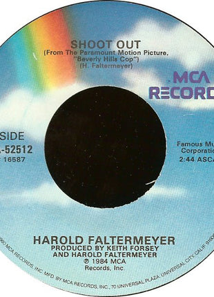 Glenn Frey / Harold Faltermeyer : The Heat Is On / Shoot Out (7", Single, Glo)