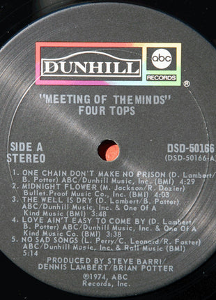Four Tops : Meeting Of The Minds (LP, Album, Col)