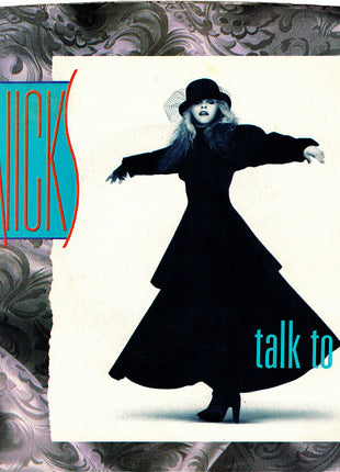 Stevie Nicks : Talk To Me  (7", Single, SP)
