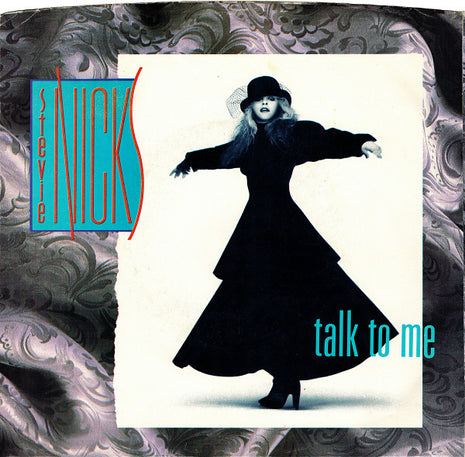 Stevie Nicks : Talk To Me  (7", Single, SP)