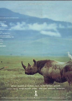 Adrian Belew : Lone Rhino (LP, Album, Spe)