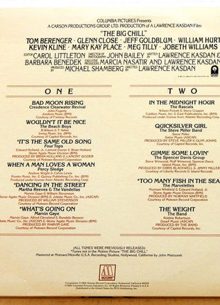 Various : More Songs From The Original Soundtrack Of The Big Chill (LP, Comp, Mot)