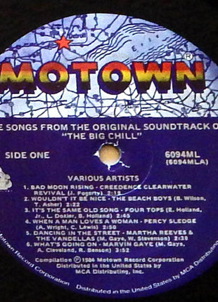 Various : More Songs From The Original Soundtrack Of The Big Chill (LP, Comp, Mot)