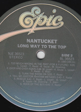 Nantucket : Long Way To The Top (LP, Album, Pit)