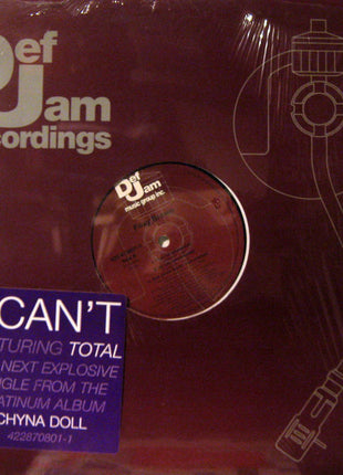 Foxy Brown : I Can't (12", Single, Promo)