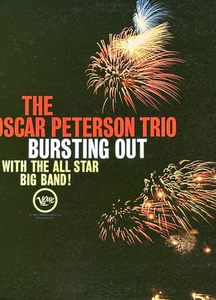 The Oscar Peterson Trio : Bursting Out With The All-Star Big Band! (LP, Album, Mono, MGM)