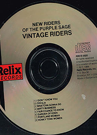 New Riders Of The Purple Sage : Vintage NRPS (CD, Album)