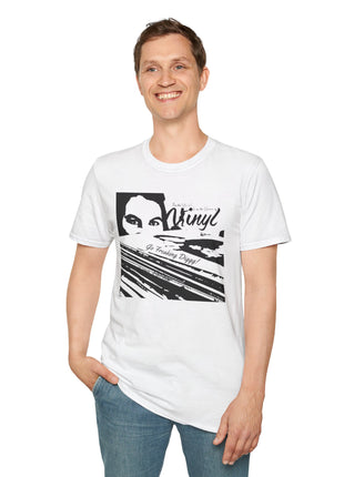 Go Freaking Diggg! T-Shirt | Retro Music Graphics, Monochrome Art