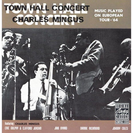 Charles Mingus : Town Hall Concert (CD, Album, RE, RM)