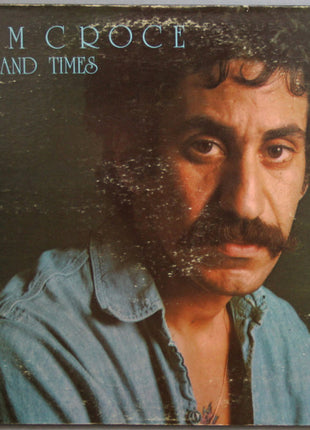 Jim Croce : Life And Times (LP, Album, RP, Pit)