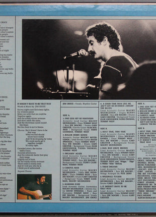 Jim Croce : Life And Times (LP, Album, RP, Pit)