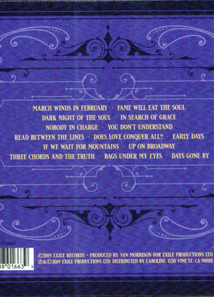 Van Morrison : Three Chords & The Truth (CD, Album)