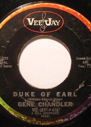 Gene Chandler : Duke Of Earl / Kissin' In The Kitchen (7", Single, Styrene)