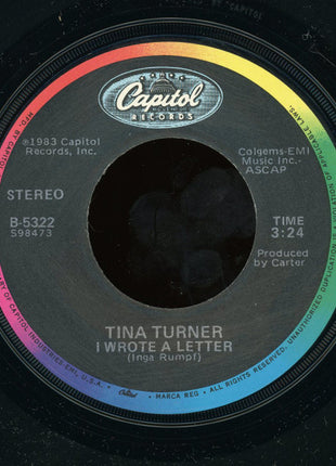 Tina Turner : Let's Stay Together (7", Single, Win)