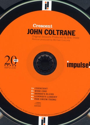 The John Coltrane Quartet : Crescent (CD, Album, RE, RM)