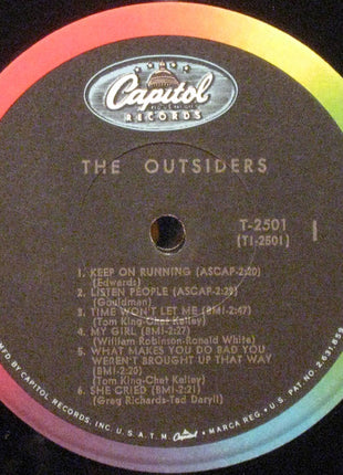 The Outsiders (4) : Time Won't Let Me (LP, Album, Mono, Scr)