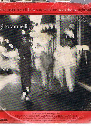 Gino Vannelli : Living Inside Myself (7", Single)