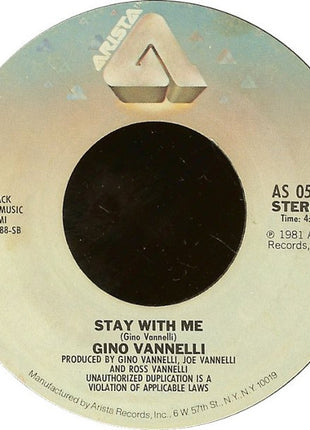 Gino Vannelli : Living Inside Myself (7", Single)