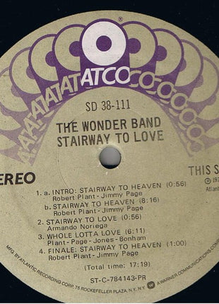 The Wonder Band : Stairway To Love (LP, Album)