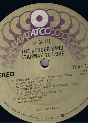 The Wonder Band : Stairway To Love (LP, Album)