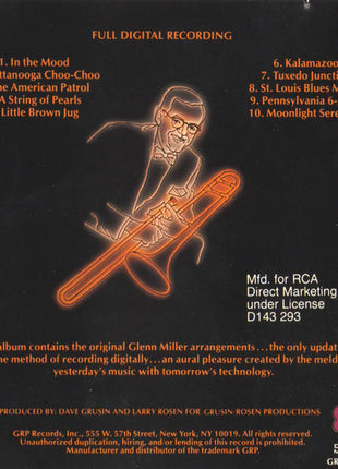 The Glenn Miller Orchestra : In The Digital Mood (CD, Album, Club, RE)