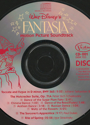 Walt Disney : Walt Disney's Fantasia (Motion Picture Soundtrack) (2xCD, Album)