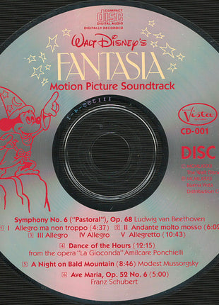 Walt Disney : Walt Disney's Fantasia (Motion Picture Soundtrack) (2xCD, Album)