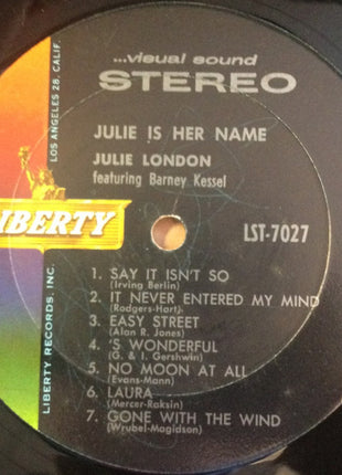 Julie London : Julie Is Her Name (LP, RE)