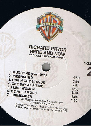 Richard Pryor : Here And Now (LP, Album, All)