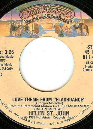 Irene Cara : Flashdance... What A Feeling (7", Single, Styrene, 19 )