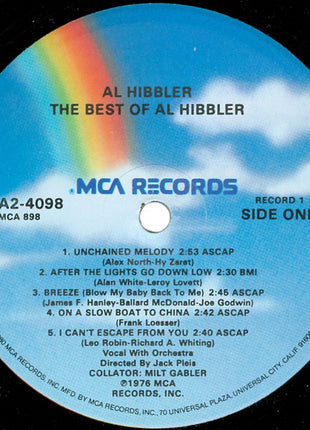 Al Hibbler : The Best Of Al Hibbler (2xLP, Comp)