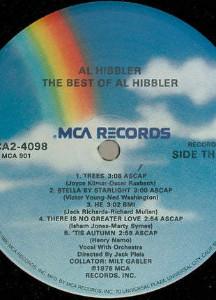 Al Hibbler : The Best Of Al Hibbler (2xLP, Comp)