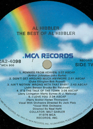 Al Hibbler : The Best Of Al Hibbler (2xLP, Comp)