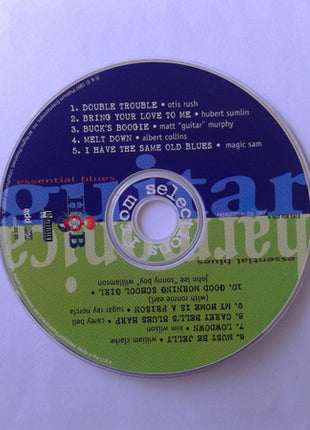 Various : Selections From Essential Blues Guitar (CD, Comp, Promo)