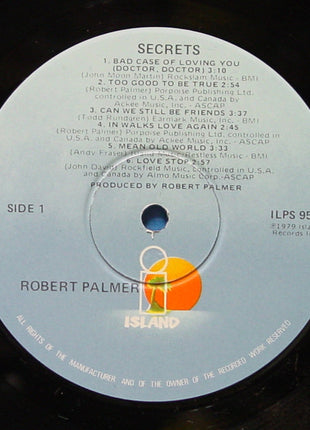 Robert Palmer : Secrets (LP, Album, Win)
