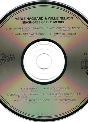 Merle Haggard & Willie Nelson : Seashores Of Old Mexico  (CD, Album)